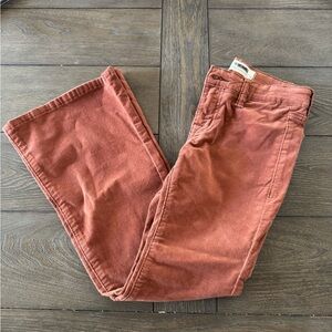 Rock & Roll Denim Rust Orange Corduroy Pants